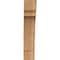 Ekena Millwork 3 1/2"W x 10"D x 18"H Merced Smooth Knee Brace, Western Red Cedar BRC04X10X18MRC00SWR - alternate 2